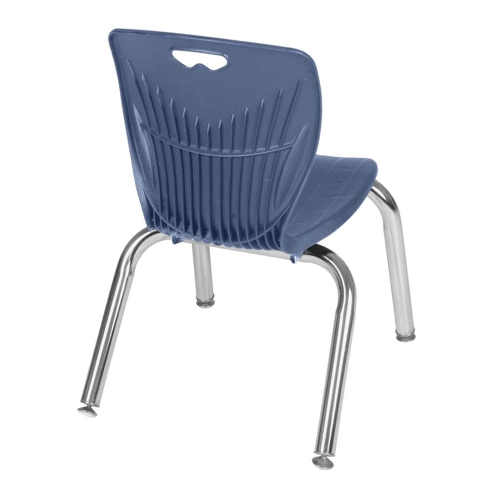 Square Mobile Table with 4 Stack Chairs D221753