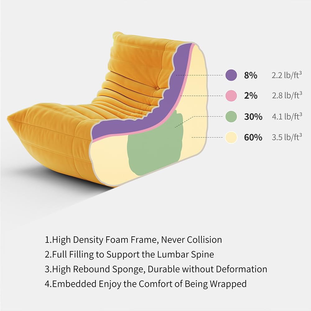 Memory Foam Sofa Chair W8999