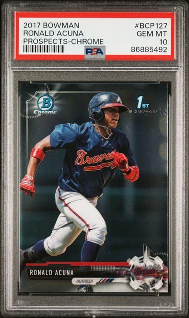 2017 Bowman Chrome Prospects Refractor Baseball Rookie Card E91776