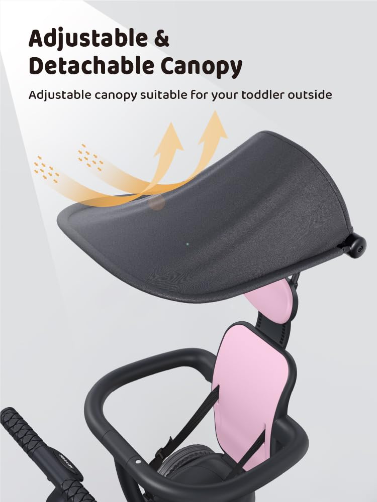 6-in-1 Tricycle for Toddlers 1-3 T193390