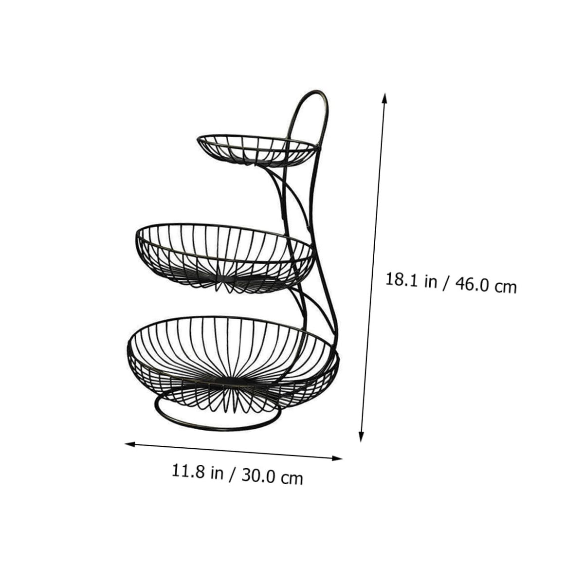 3-Tier Iron Basket A8980