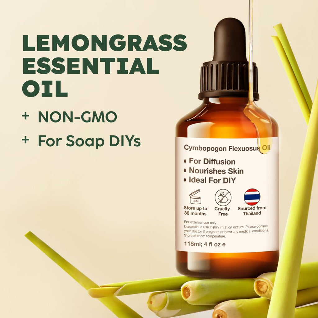 Lemongrass & Lavender Essential Oil Set 2x4 fl oz D86549
