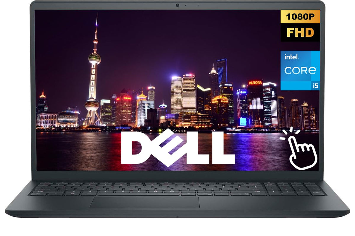 15.6" FHD IPS Touchscreen Laptop, Intel Core i5, 16GB DDR5 RAM 256GB SSD, Carbon Black Z606
