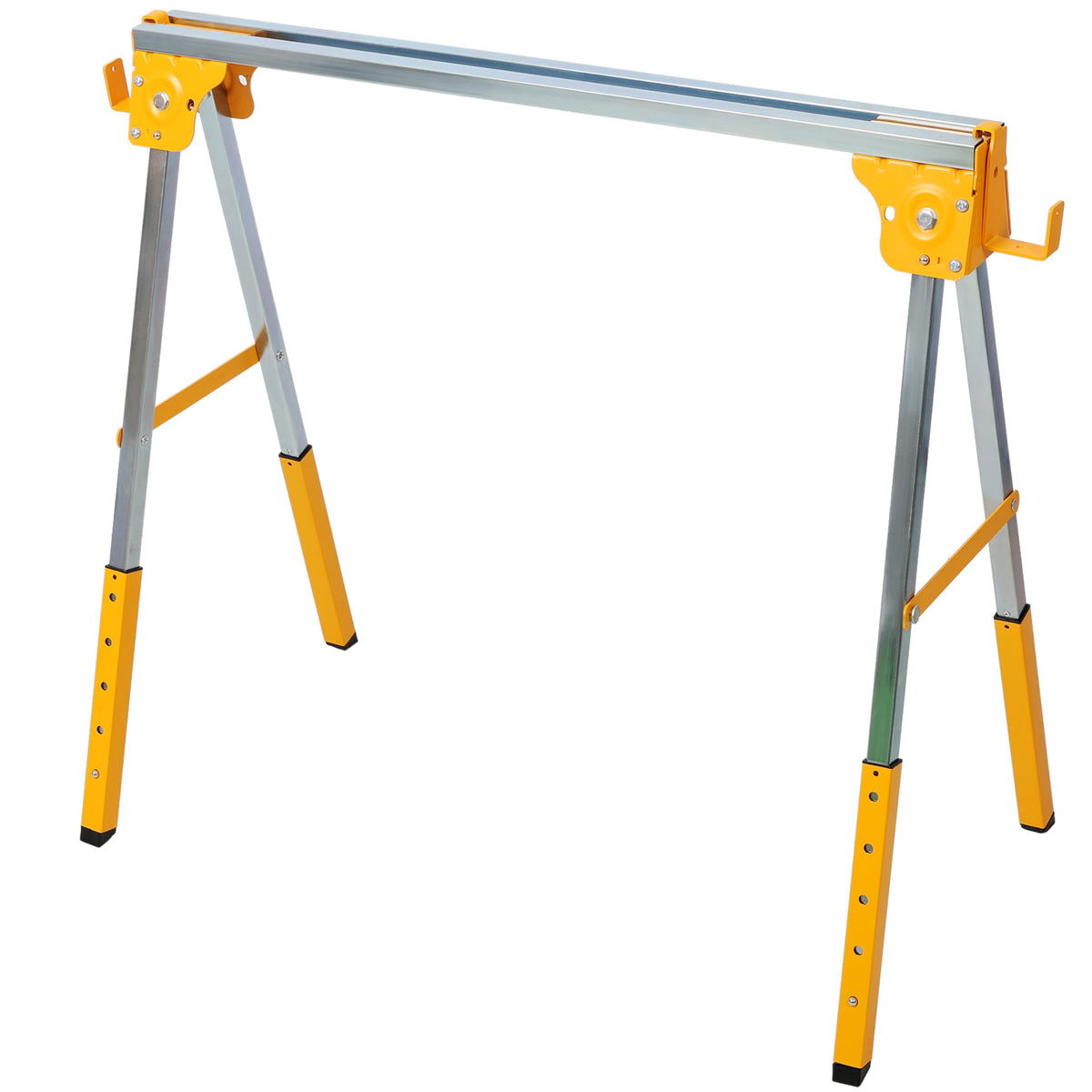2 Pack Adjustable Height Steel Sawhorse S410