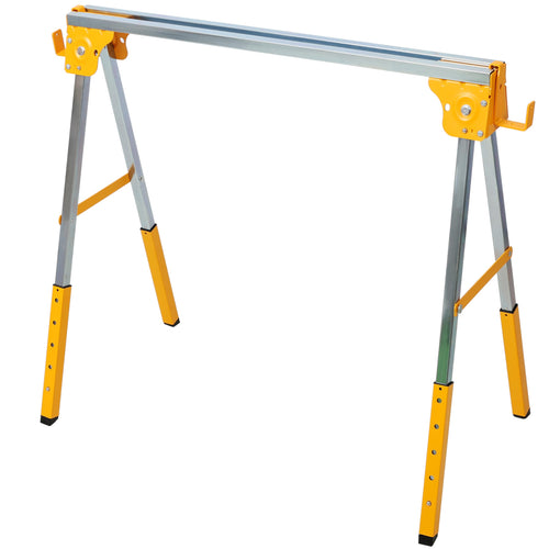2 Pack Adjustable Height Steel Sawhorse S410
