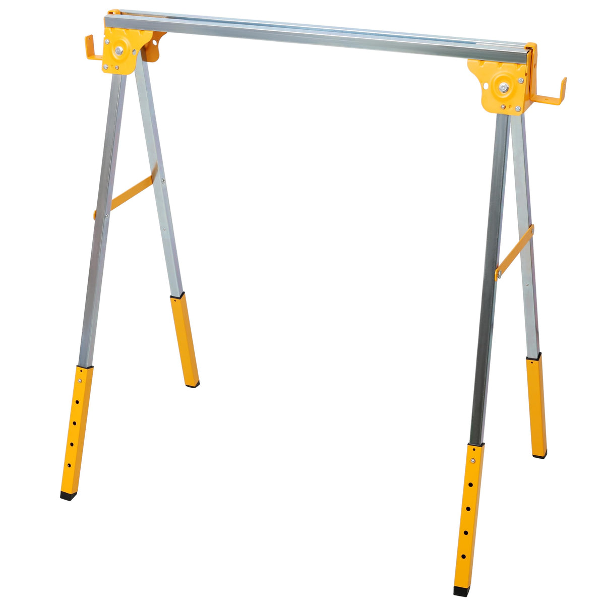 2 Pack Adjustable Height Steel Sawhorse S410