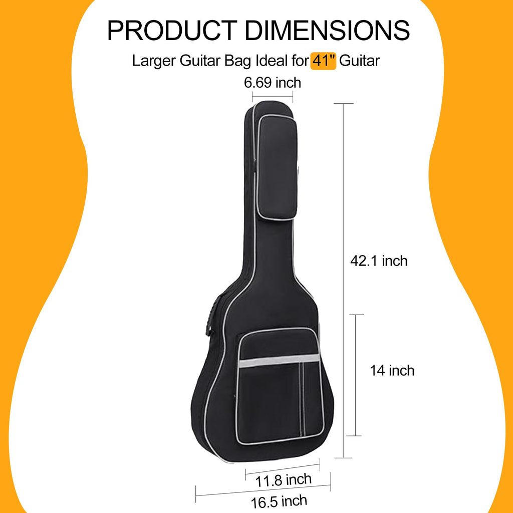 41 Inch Water-Resistant Acoustic Guitar Bag C718362