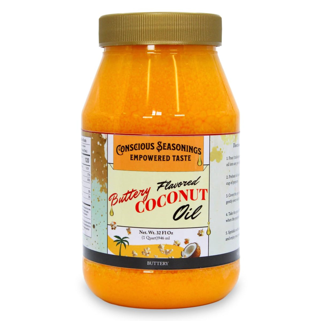 Butter Flavored Coconut Oil 32 oz 2 Pack V287189