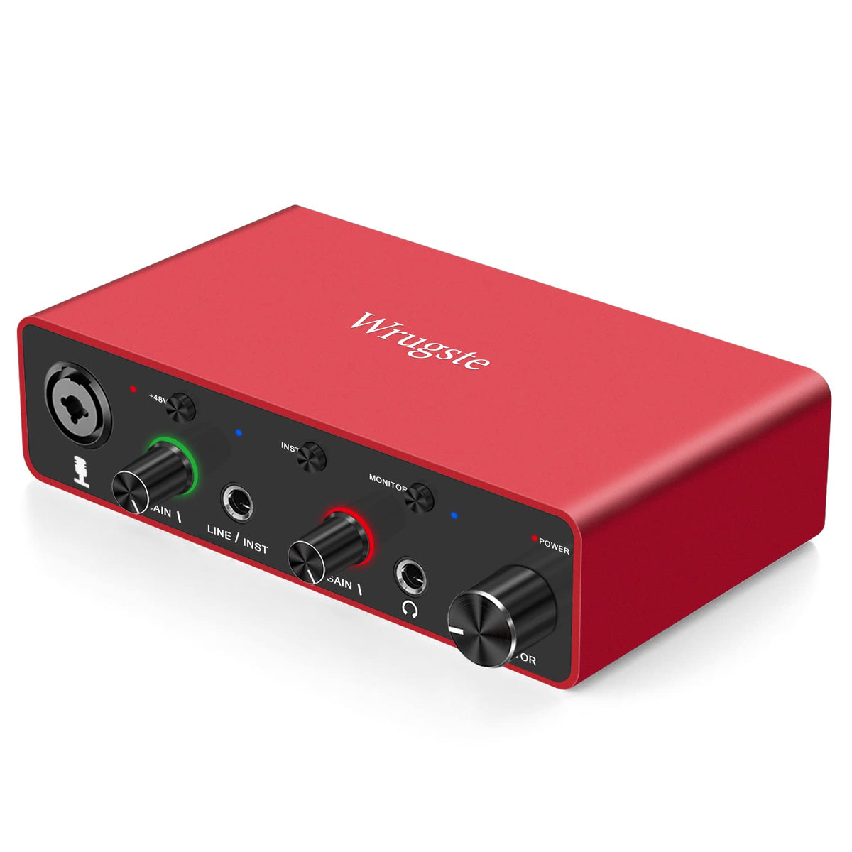 USB Audio Interface 24Bit/192kHz 48V Phantom Power J523