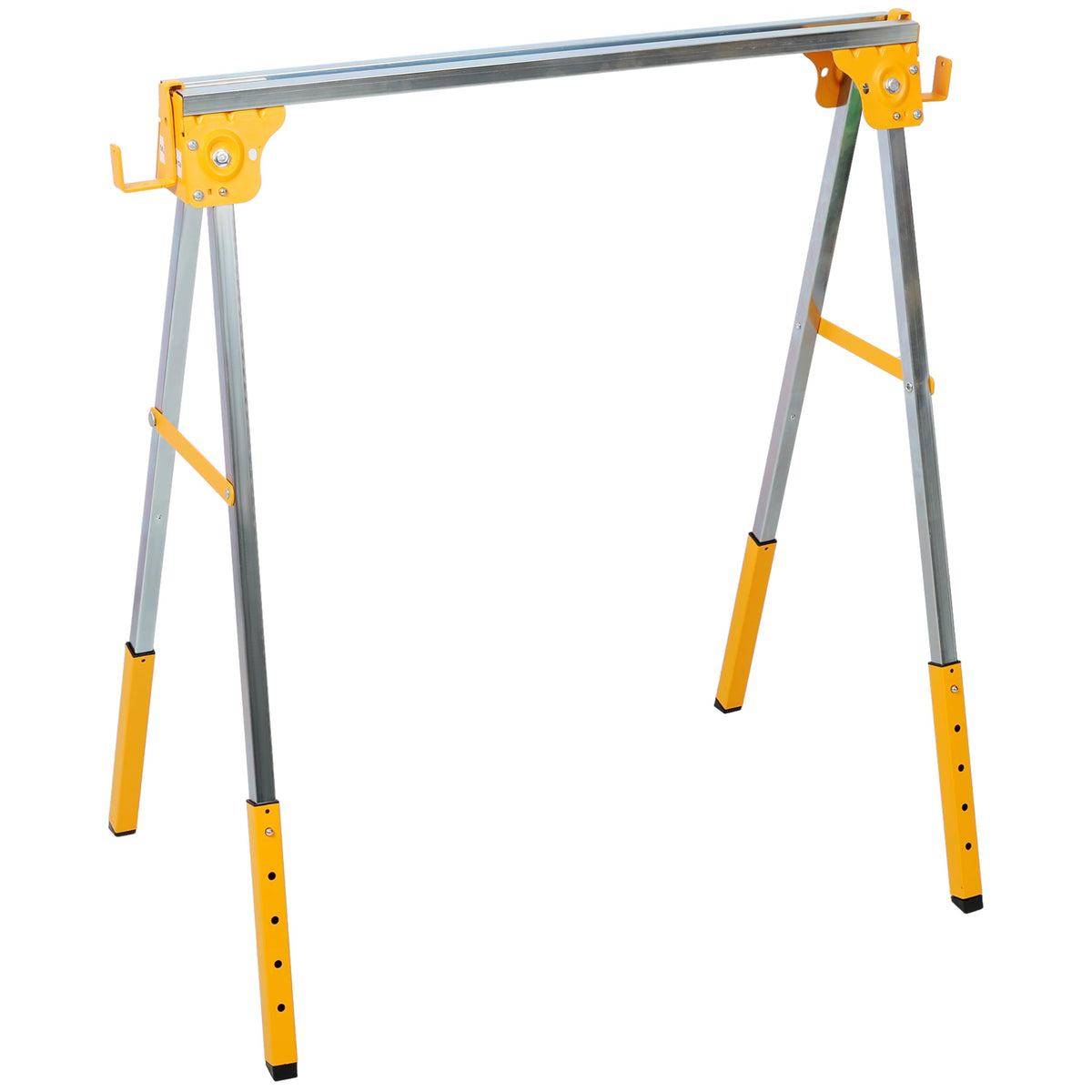 2 Pack Adjustable Height Steel Sawhorse S410