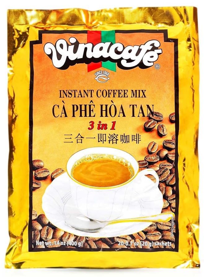3-in-1 Instant Coffee Packets 20 Count Z1249