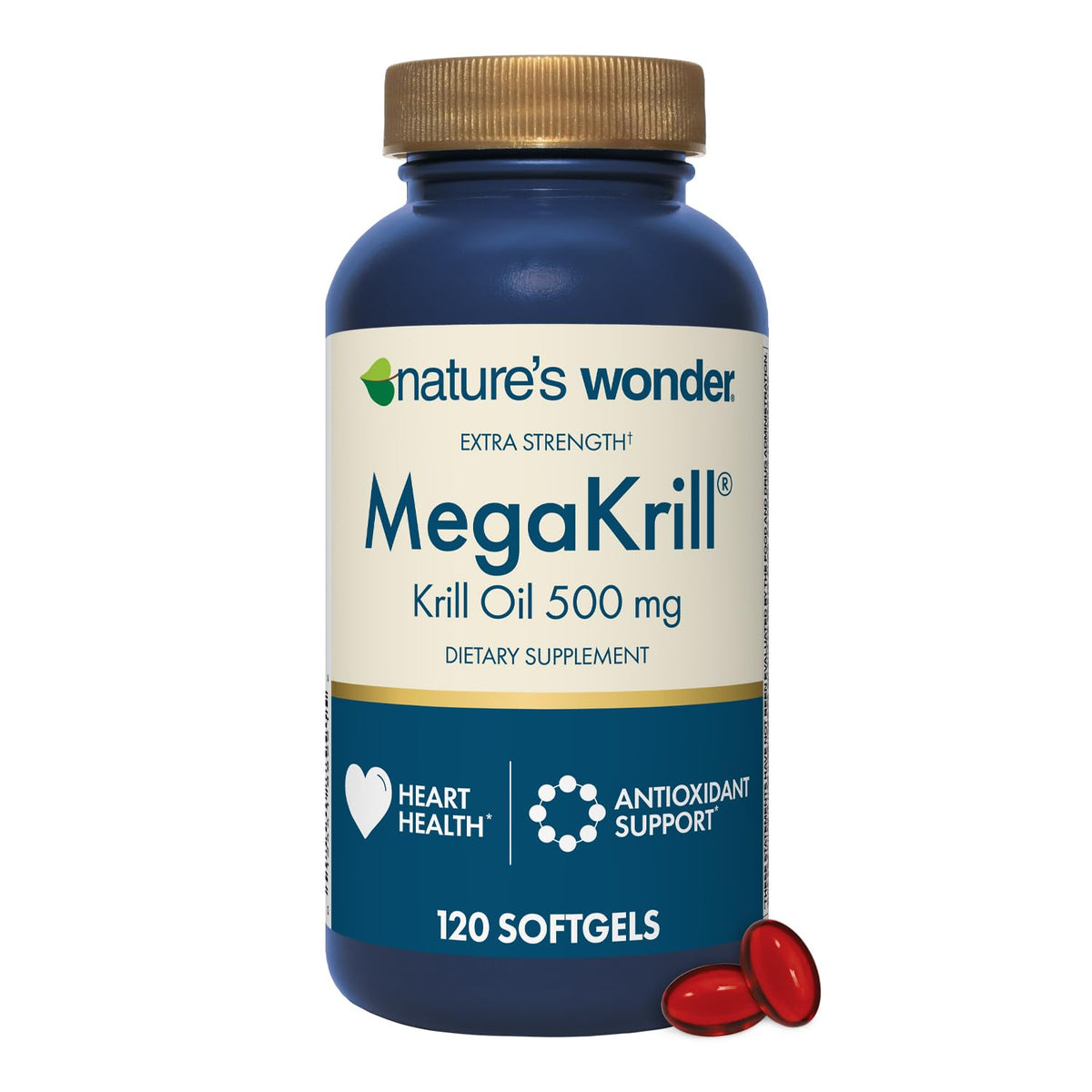 Krill Oil 500mg EPA & DHA 120 Softgels L3074