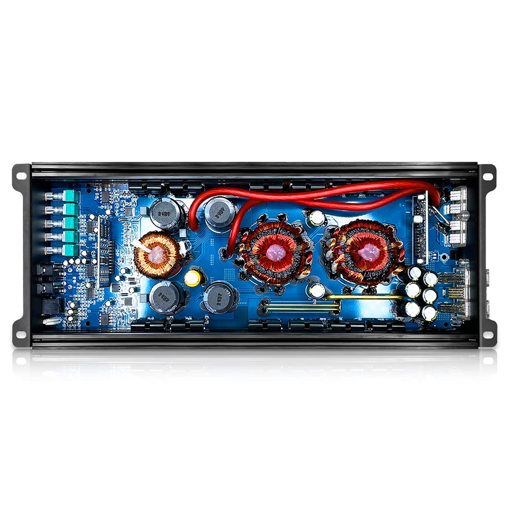 Compact Class D Monoblock Car Audio Amplifier, 1500 Watts RMS J274