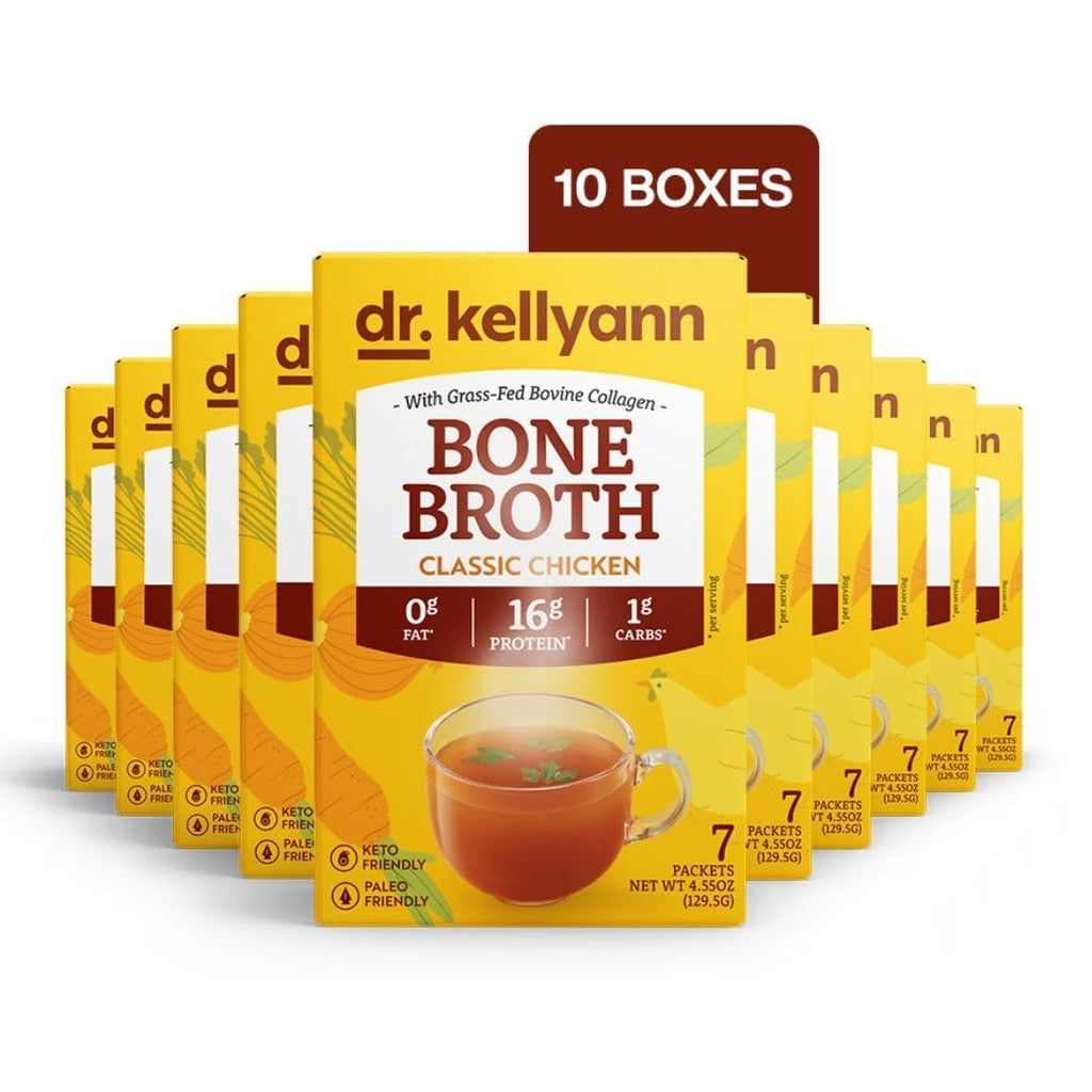 Bone Broth Powder Packets Classic Chicken Flavor 70 servings W872247