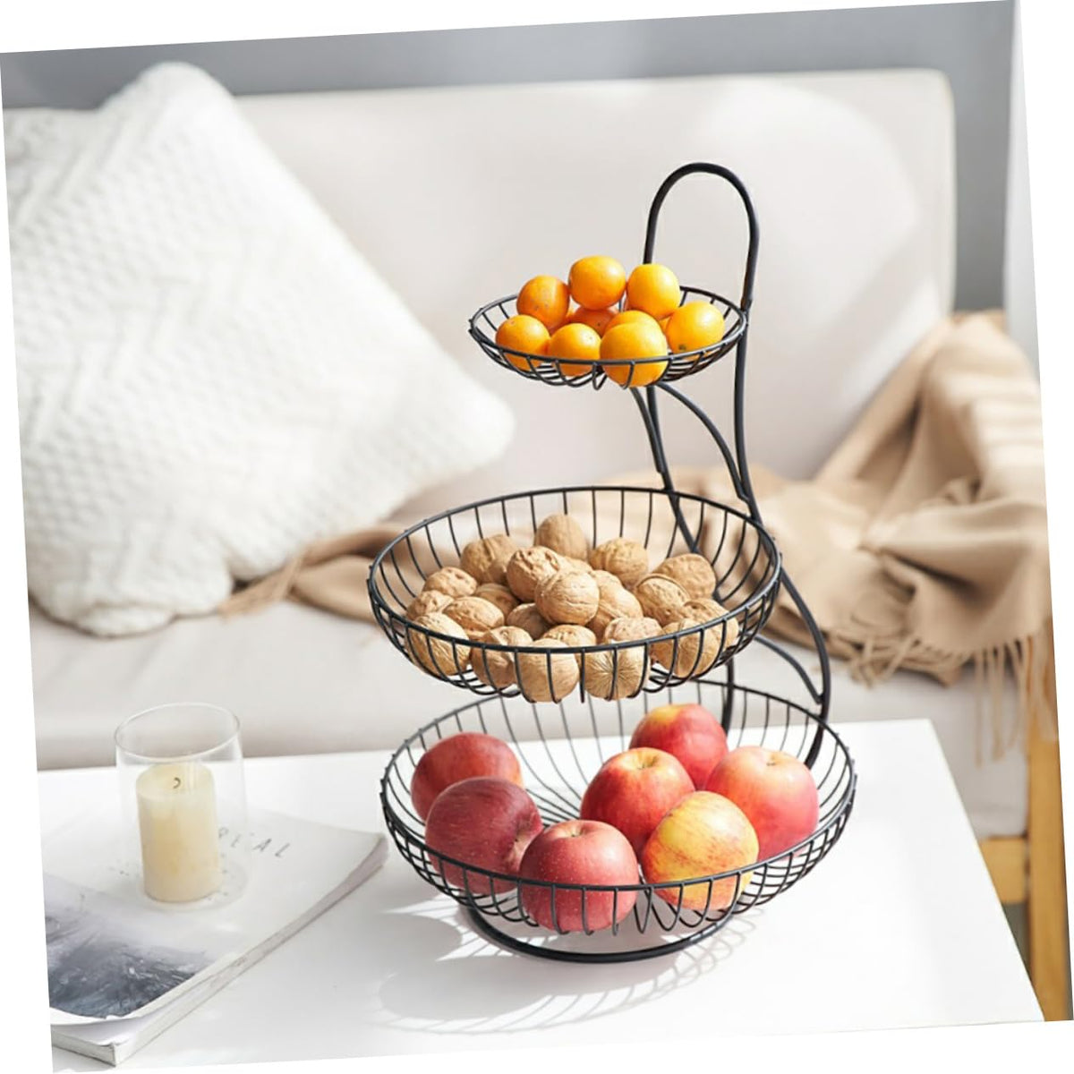 3-Tier Iron Basket A8980
