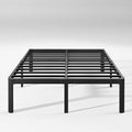 California King Heavy Duty Metal Platform Bed Frame with Round Corners U397