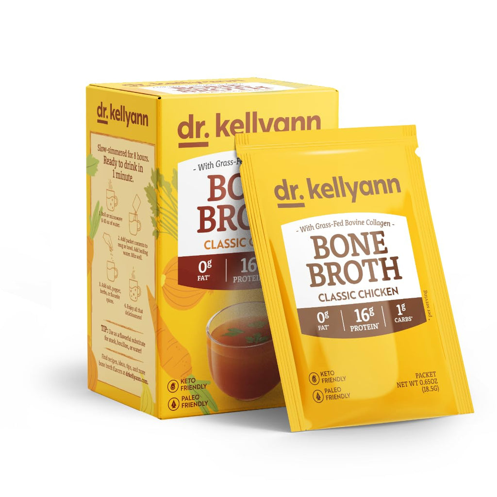 Bone Broth Powder Packets Classic Chicken Flavor 70 servings W872247