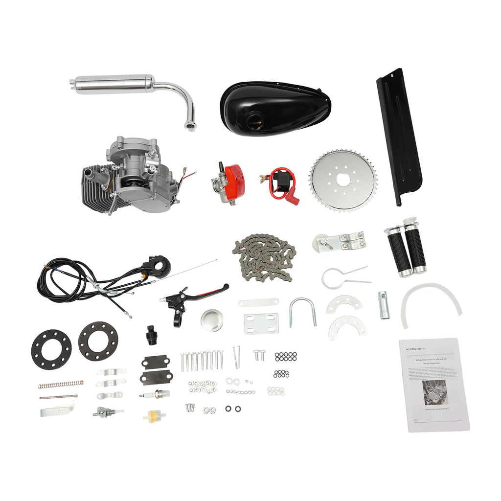 2 Stroke 100cc Bicycle Engine Kit with 44 Tooth Sprocket W288013