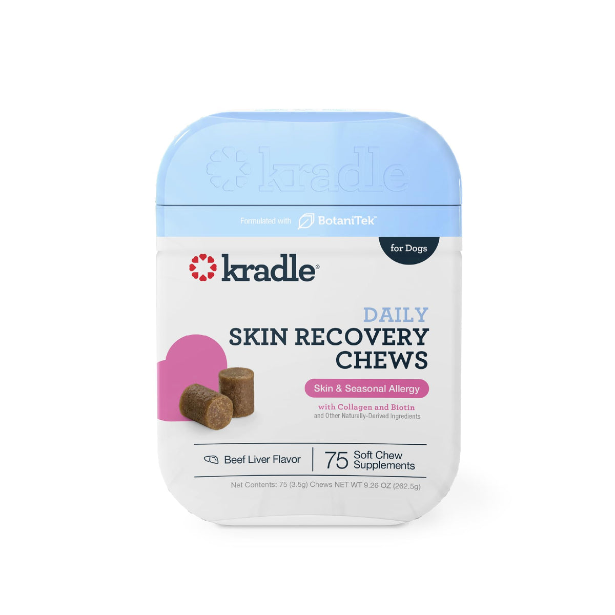 Skin Recovery Chews for Dogs, 75 ct F904