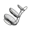 3-Tier Iron Basket A8980