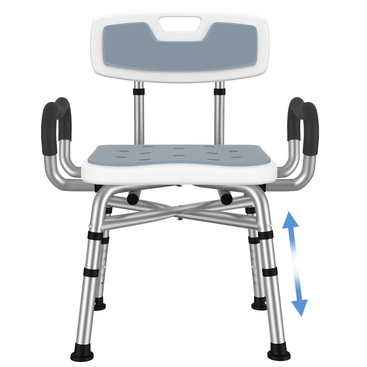 Shower Chair with Arms and Back J7762