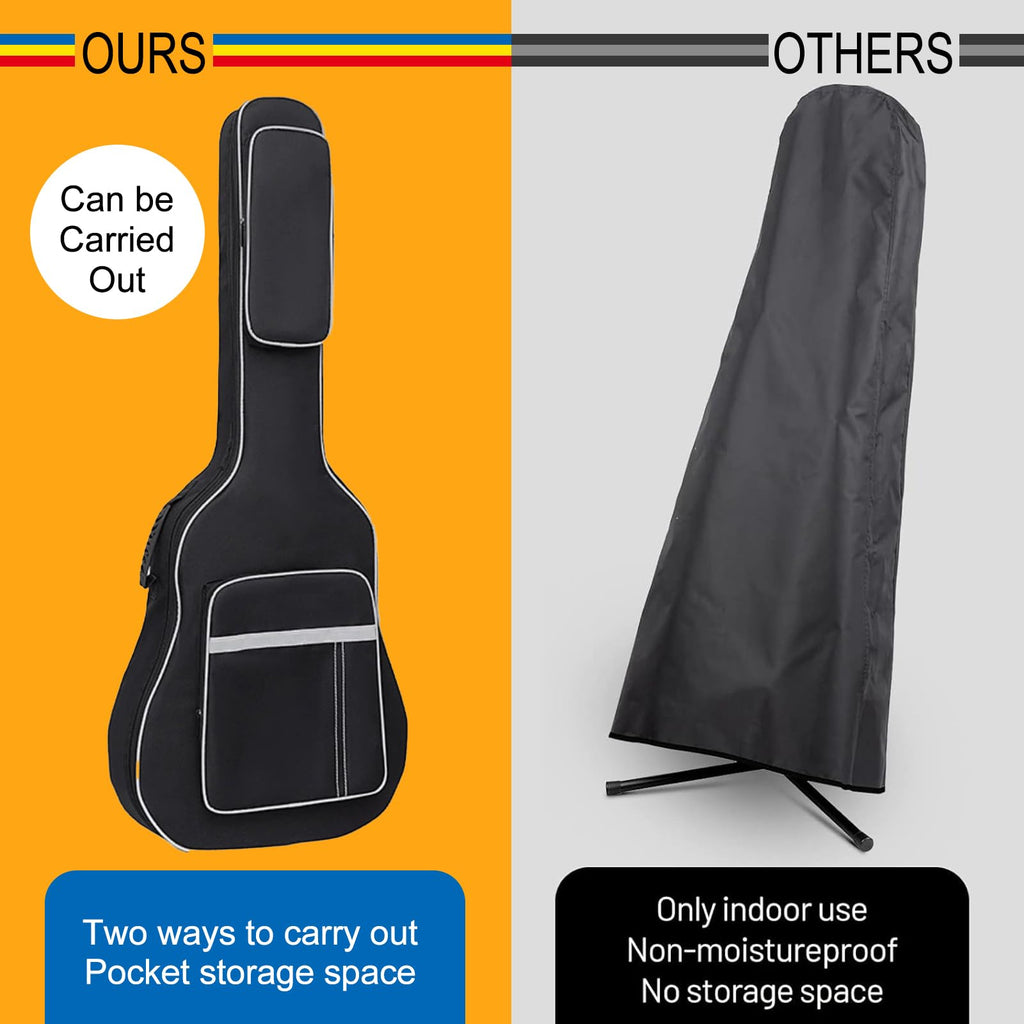 41 Inch Water-Resistant Acoustic Guitar Bag C718362