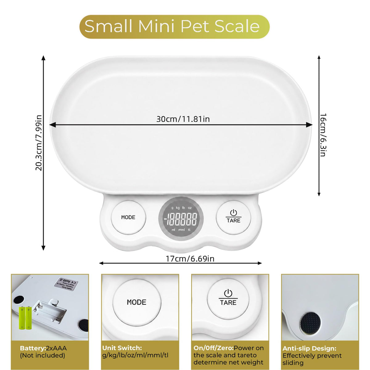 Digital Pet Scale M959
