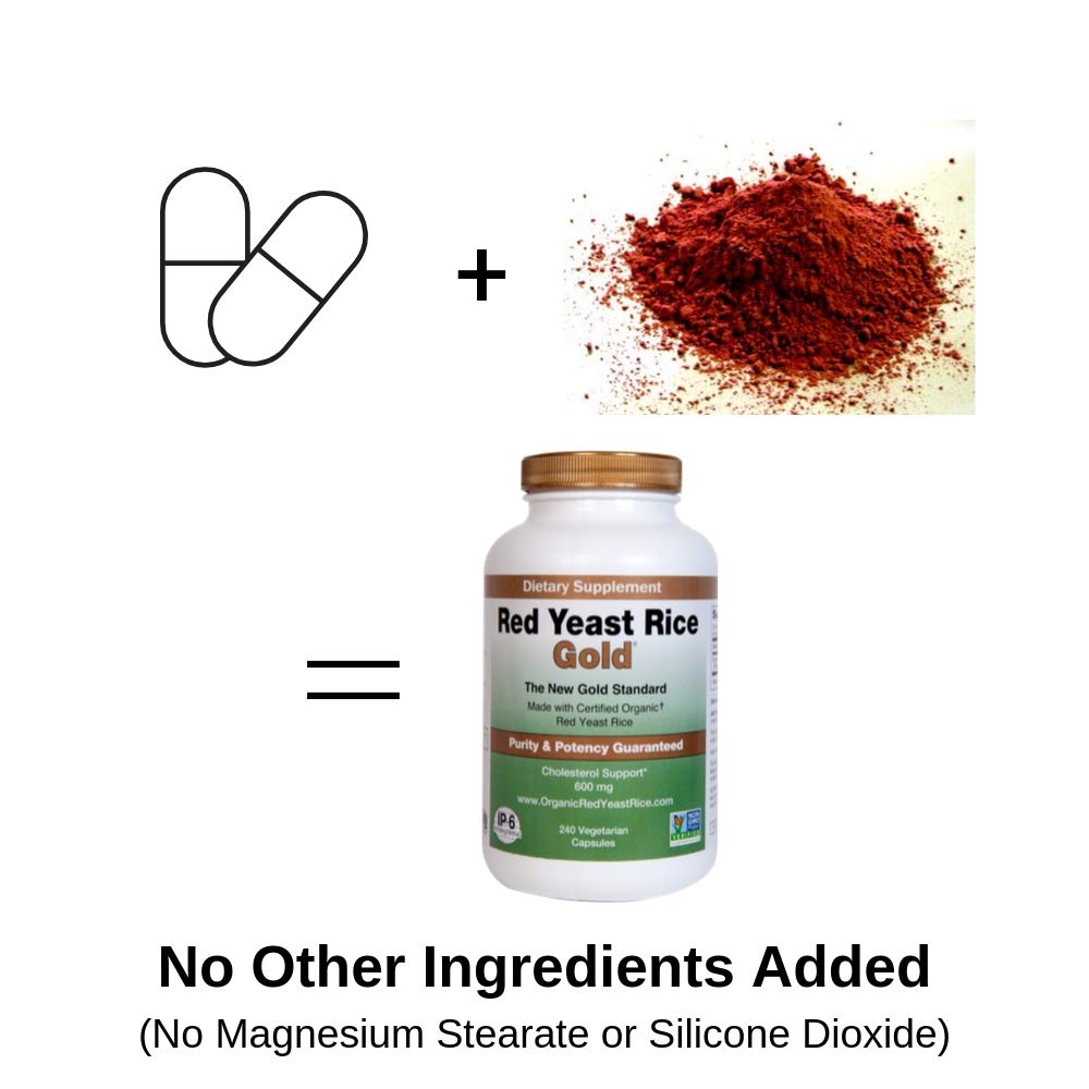 Red Yeast Rice 1200 mg 120 Capsules B5877