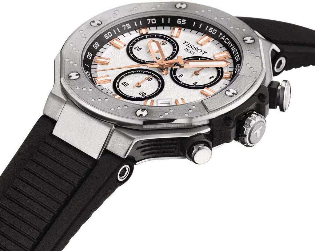 White Dial 45mm Chronograph Men's Watch B752014