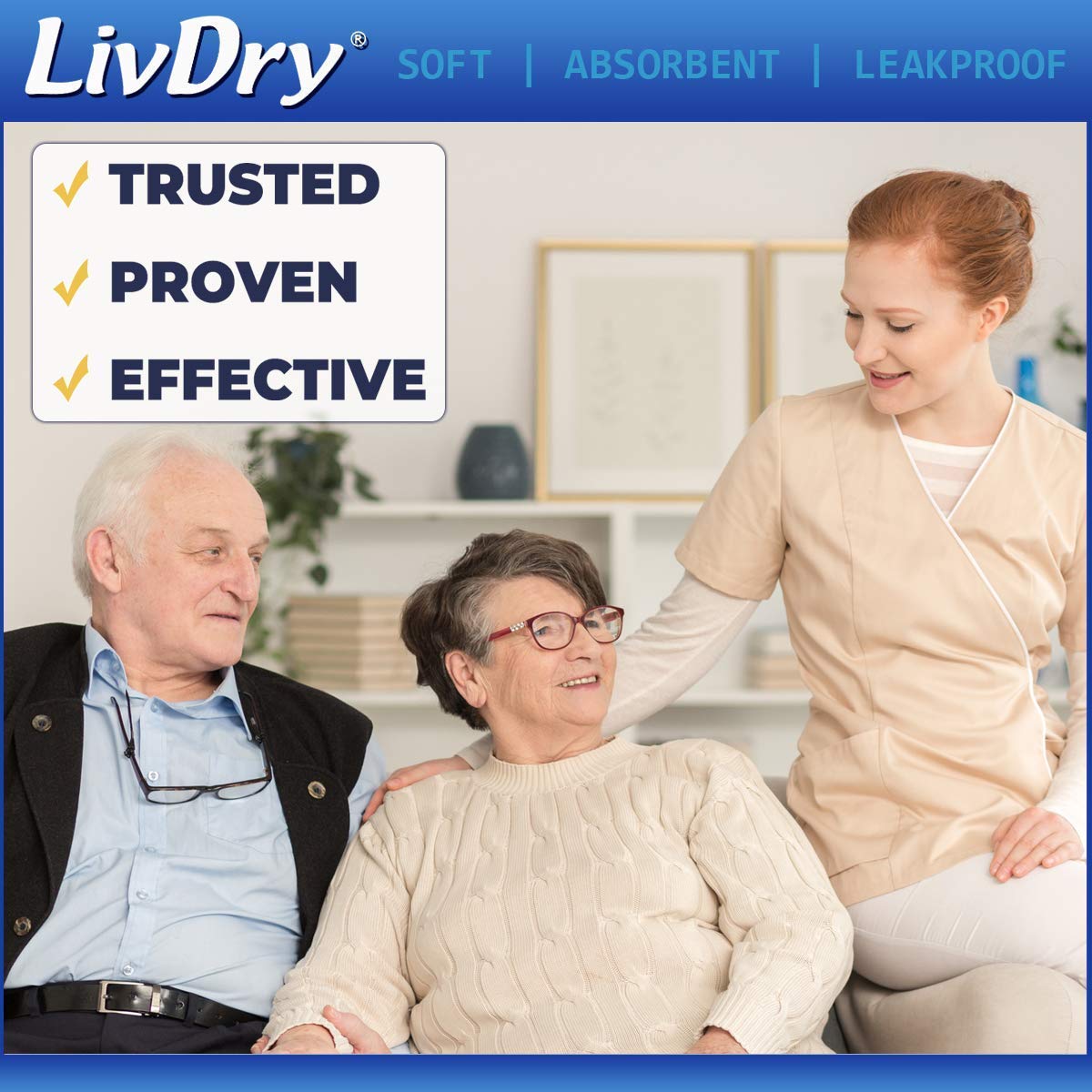 Adult 2XL Incontinence Underwear with Booster Pad Inserts A960059
