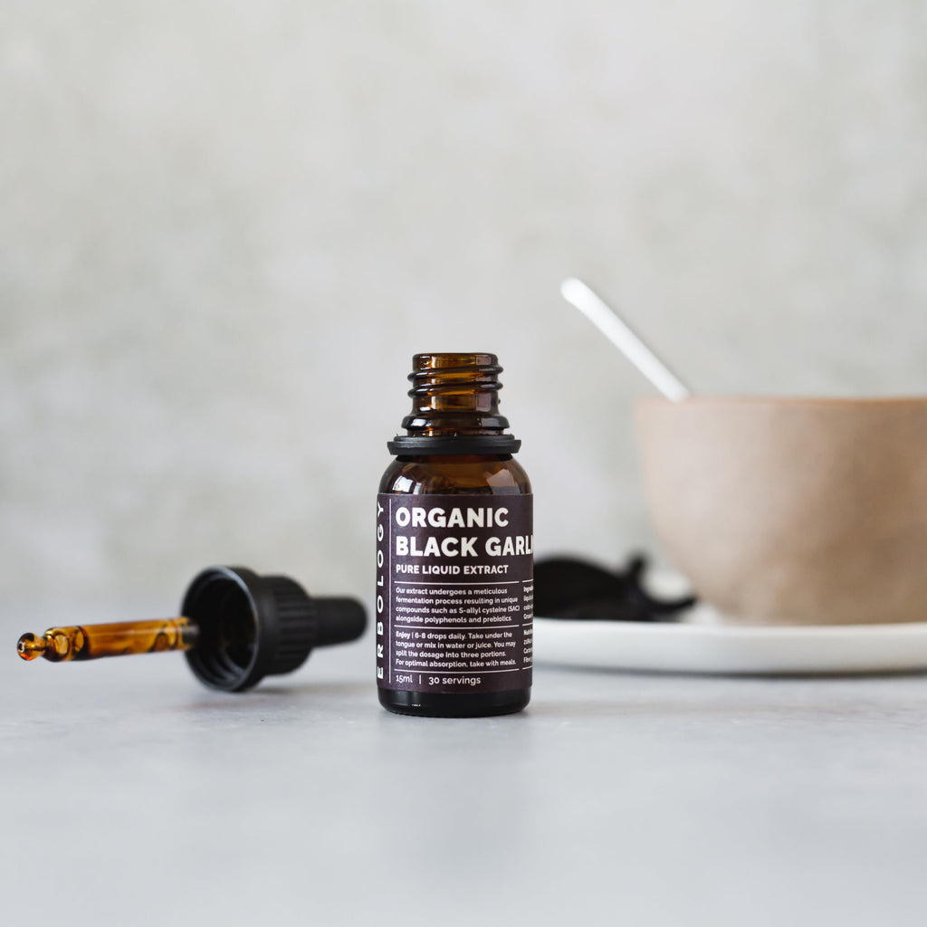 Organic Black Garlic Pure Liquid Extract 0.5 fl oz A12769