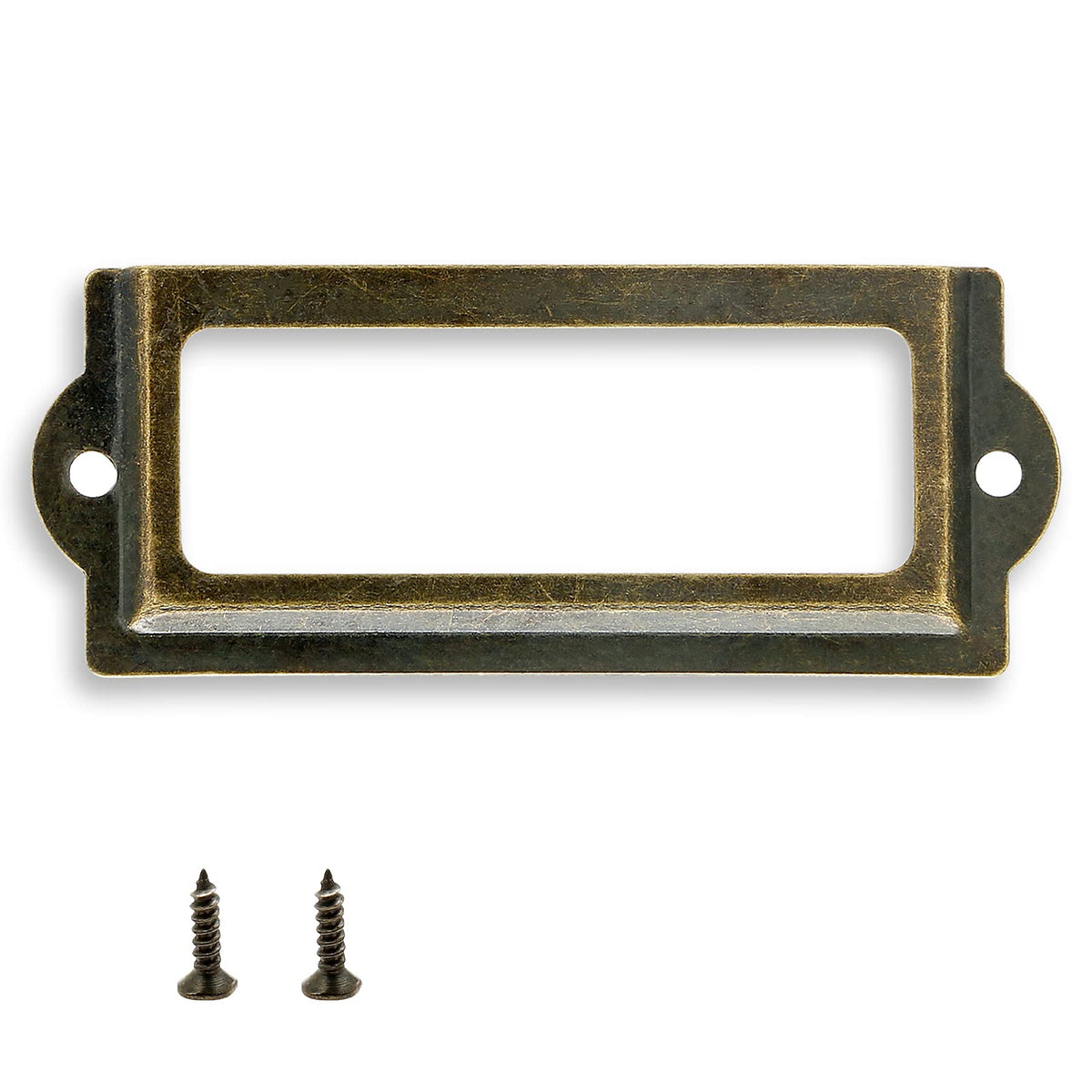Bronze 3.3 Inch Label Holder 30 Pcs Q21487