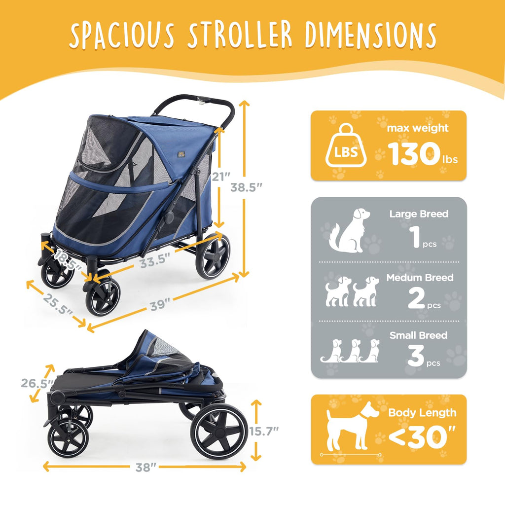 All-Terrain Pet Stroller V29410