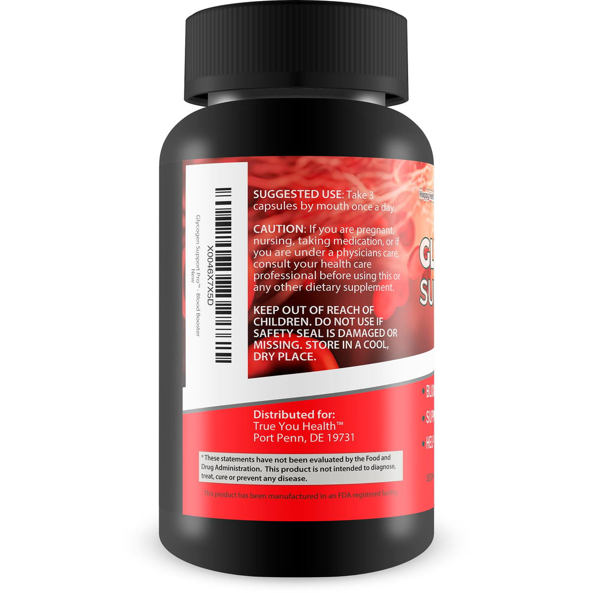 Blood Health Supplements with Magnesium Turmeric Vitamin D Vitamin C Zinc Z3864