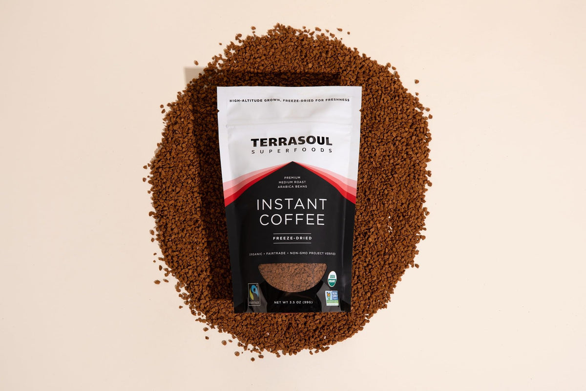 Organic Freeze-Dried Instant Coffee, 3.5 oz M68487