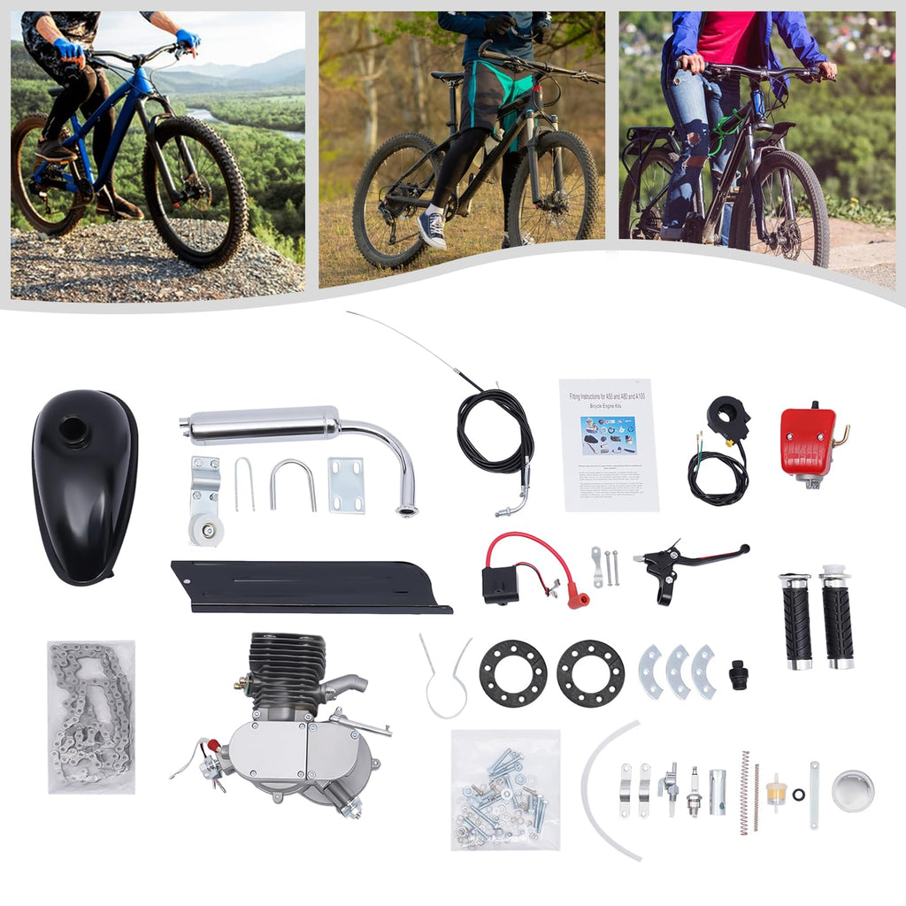 2 Stroke 100cc Bicycle Engine Kit with 36 Tooth Sprocket C739949