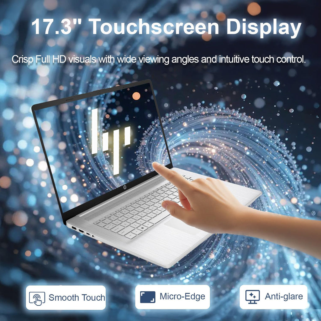17.3" Touchscreen Laptop AMD Ryzen 3 16GB RAM 512GB SSD K783