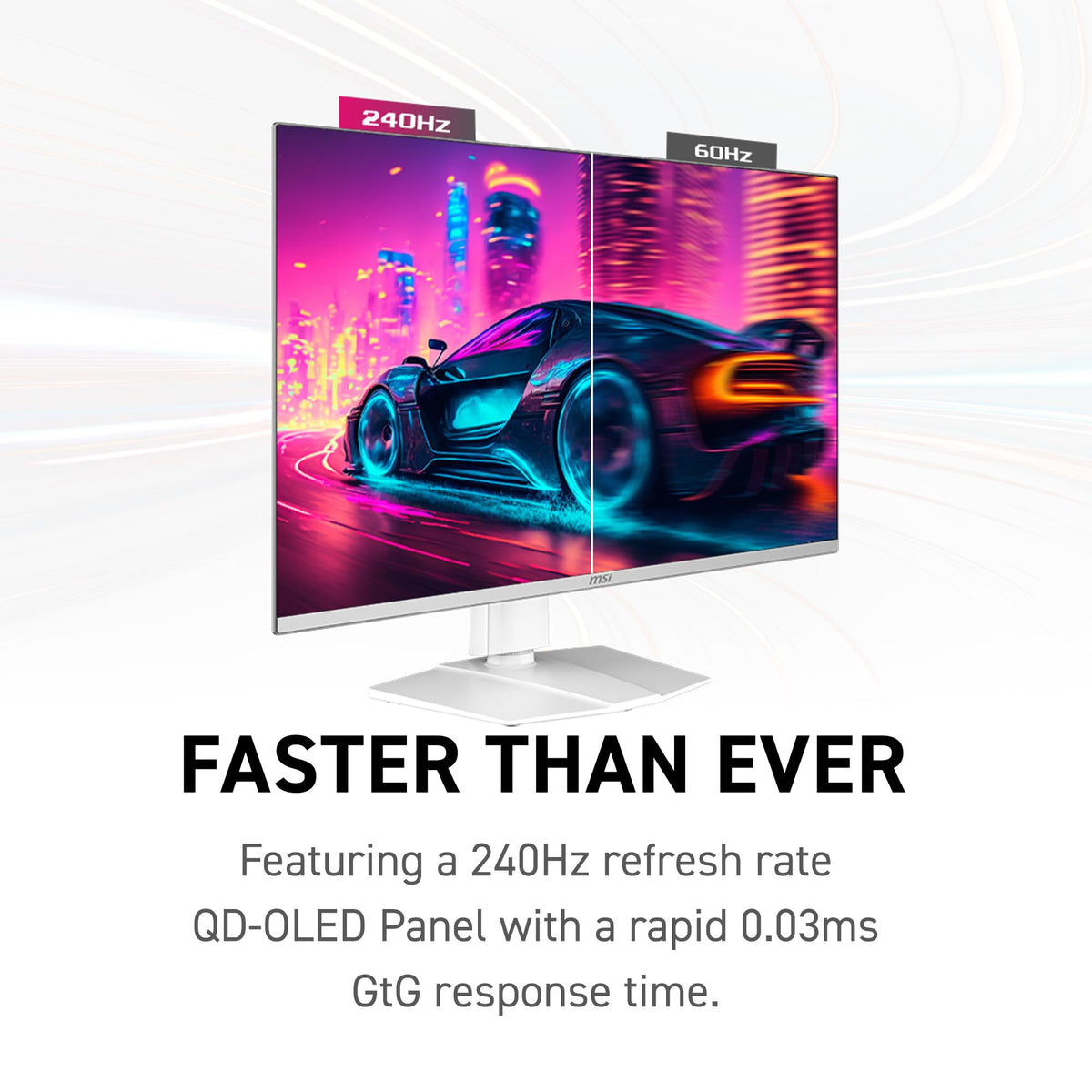 31.5 Inch 4K UHD 240Hz QD-OLED Gaming Monitor H306