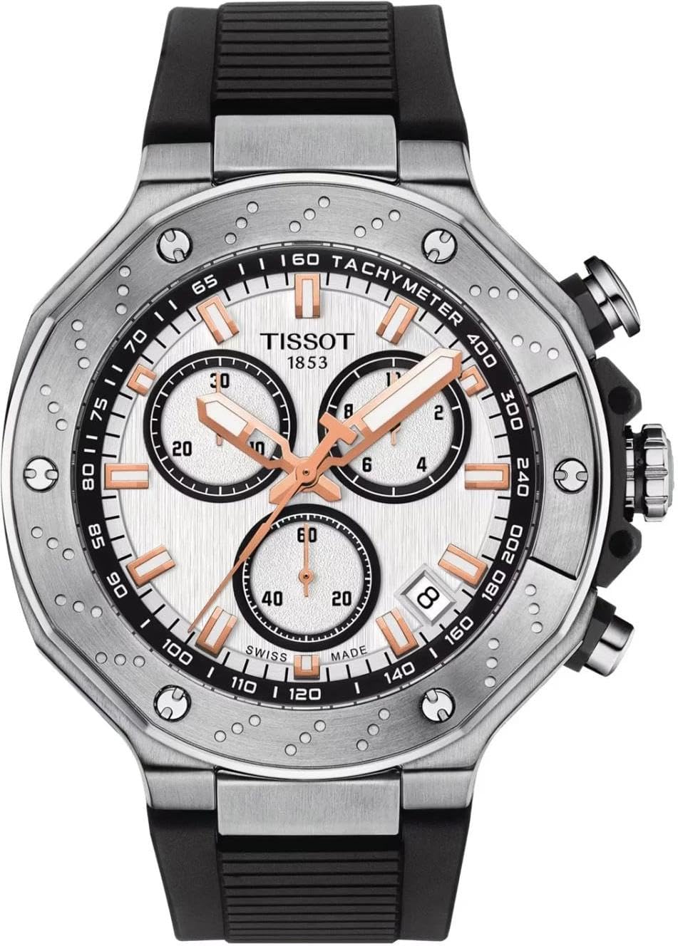 White Dial 45mm Chronograph Men's Watch B752014