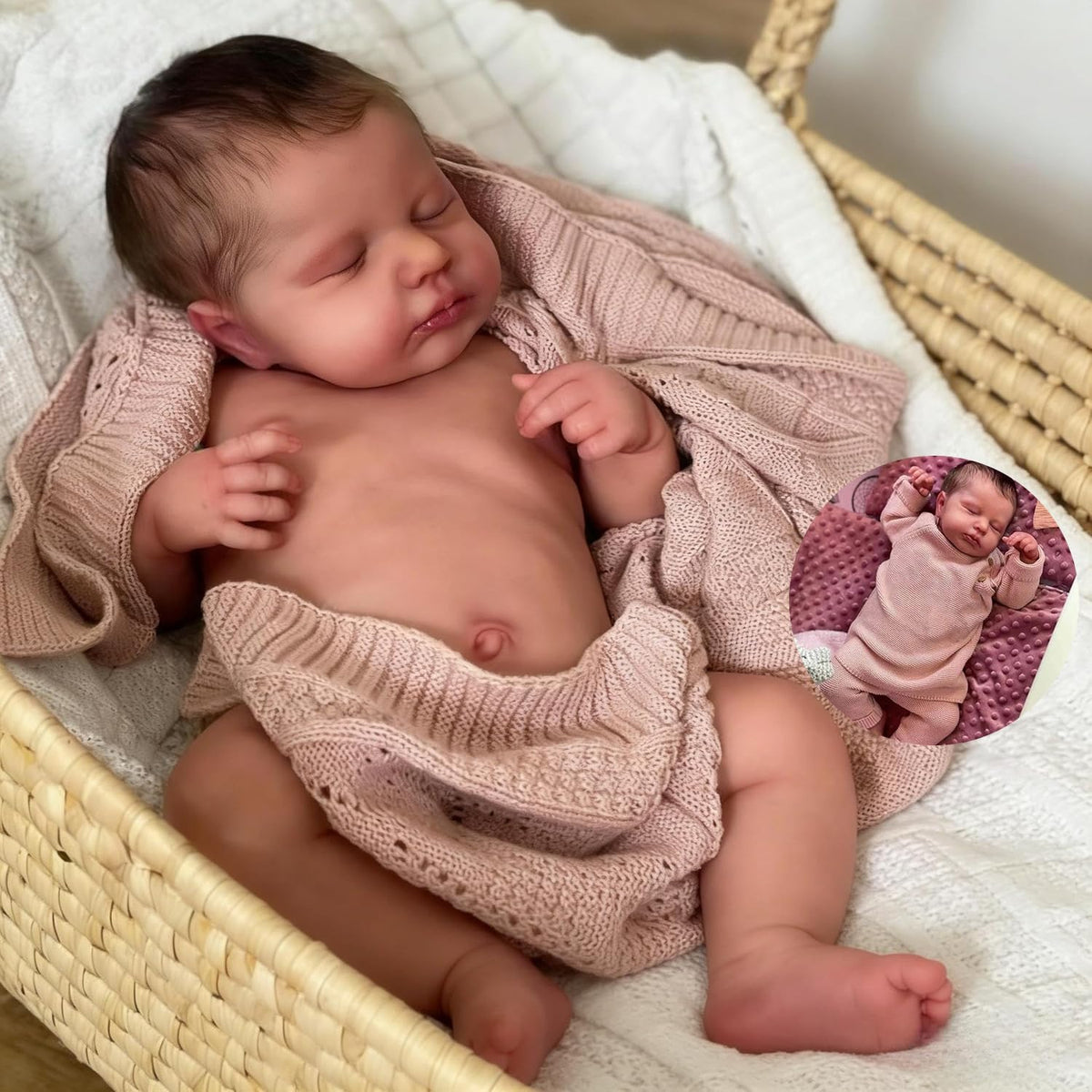 20 in Realistic Reborn Baby Dolls with Accessories F89485