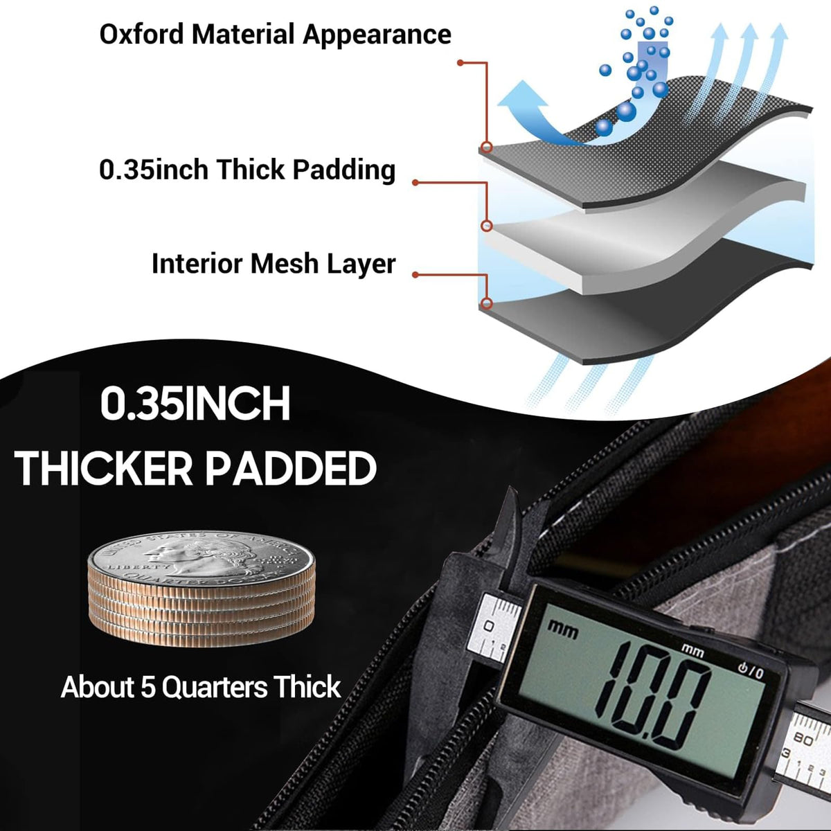 41 Inch Water-Resistant Acoustic Guitar Bag C718362
