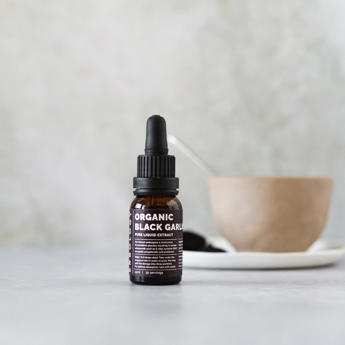 Organic Black Garlic Pure Liquid Extract 0.5 fl oz A12769
