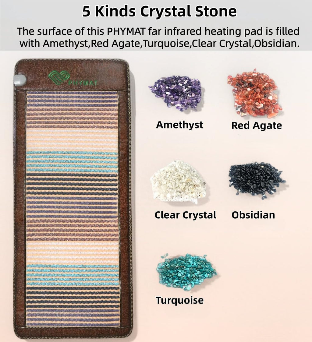 5-Gemstone Far Infrared Heating Mat W394149