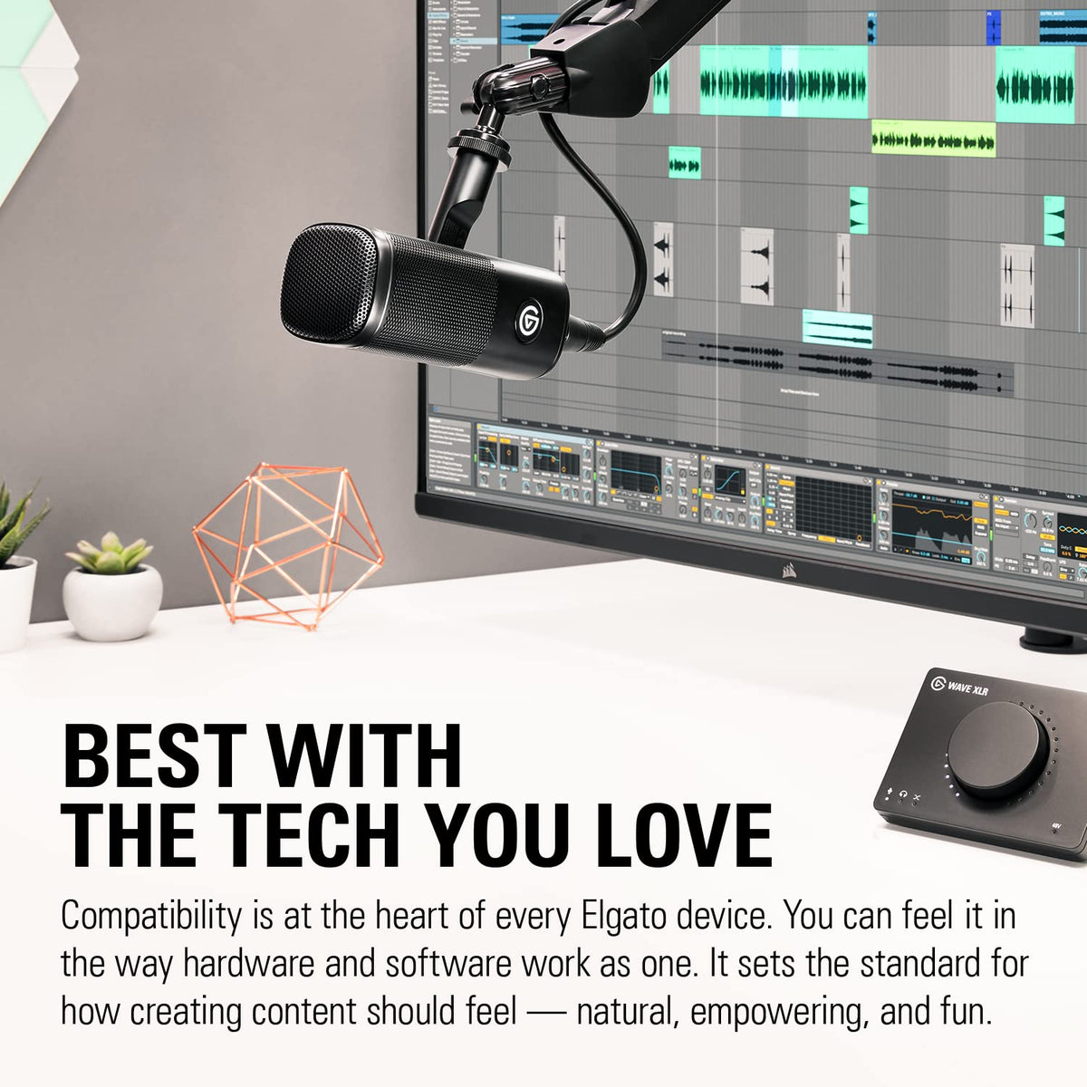 Dynamic XLR Microphone, Cardioid Pattern K416211