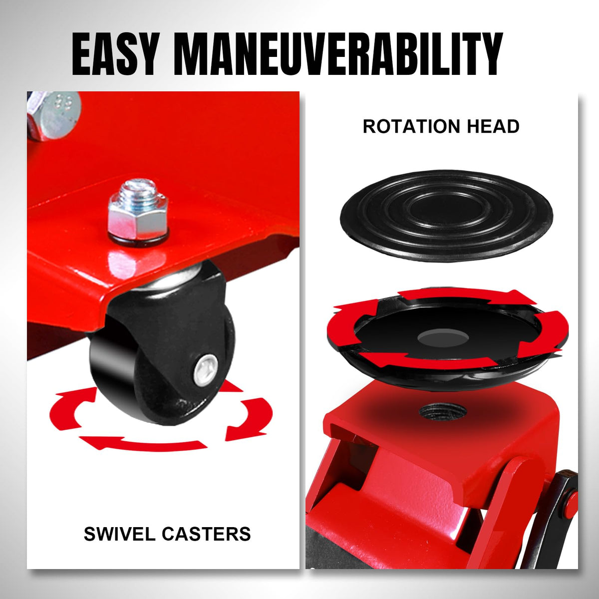 4 Ton Hydraulic Low Profile Floor Jack J3428