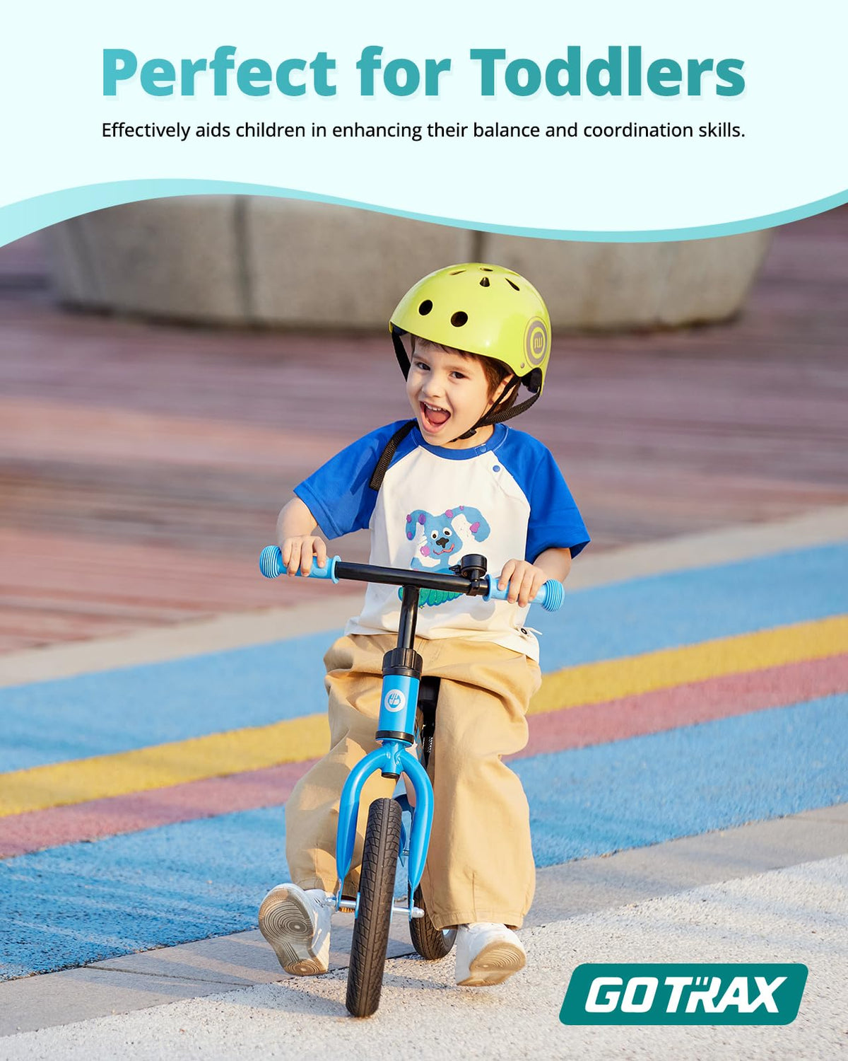 12" No-Pedal Toddler Balance Bike C47491