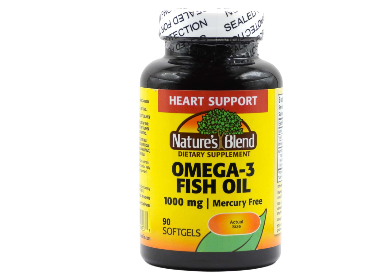 Omega-3 Fish Oil 1000 mg 90 Softgels G83901