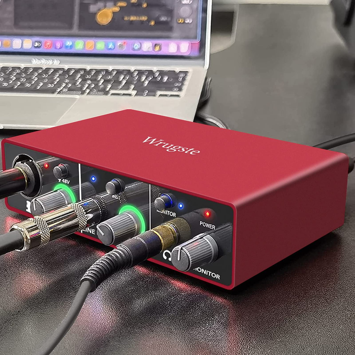 USB Audio Interface 24Bit/192kHz 48V Phantom Power J523