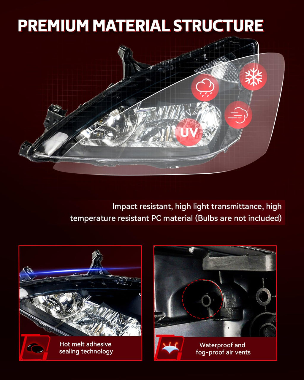 Headlights Assembly P6681
