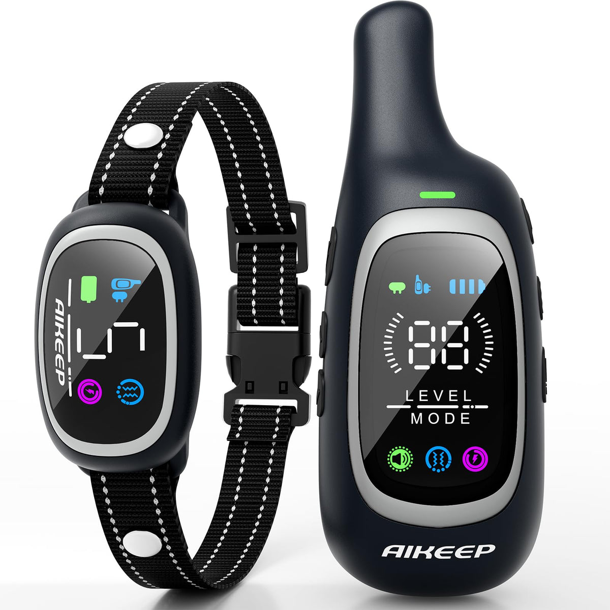 2-in-1 Dog Training Collar with Remote H88846